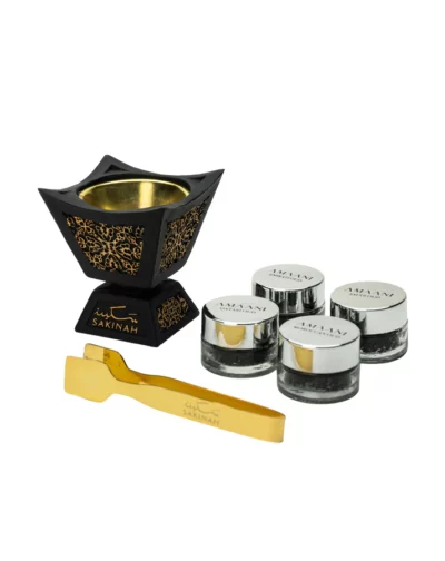 CONTENTS BLACK AND GOLD